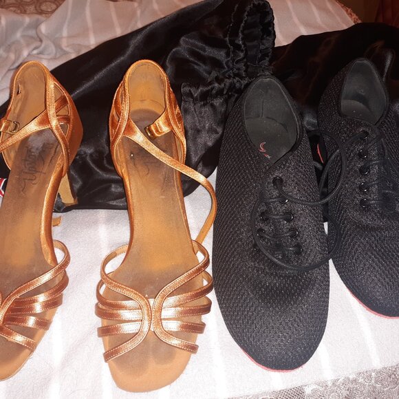 Professional Dance shoes and practice shoes Size 6 1/2 - Picture 4 of 4